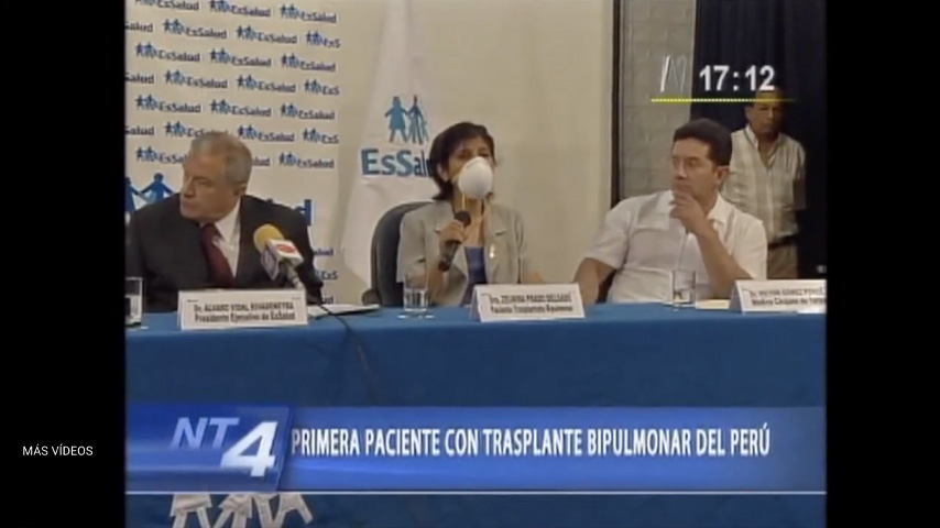 Primer doble trasplante de pulmón en Perú con el Dr. Víctor Gómez – Canal N